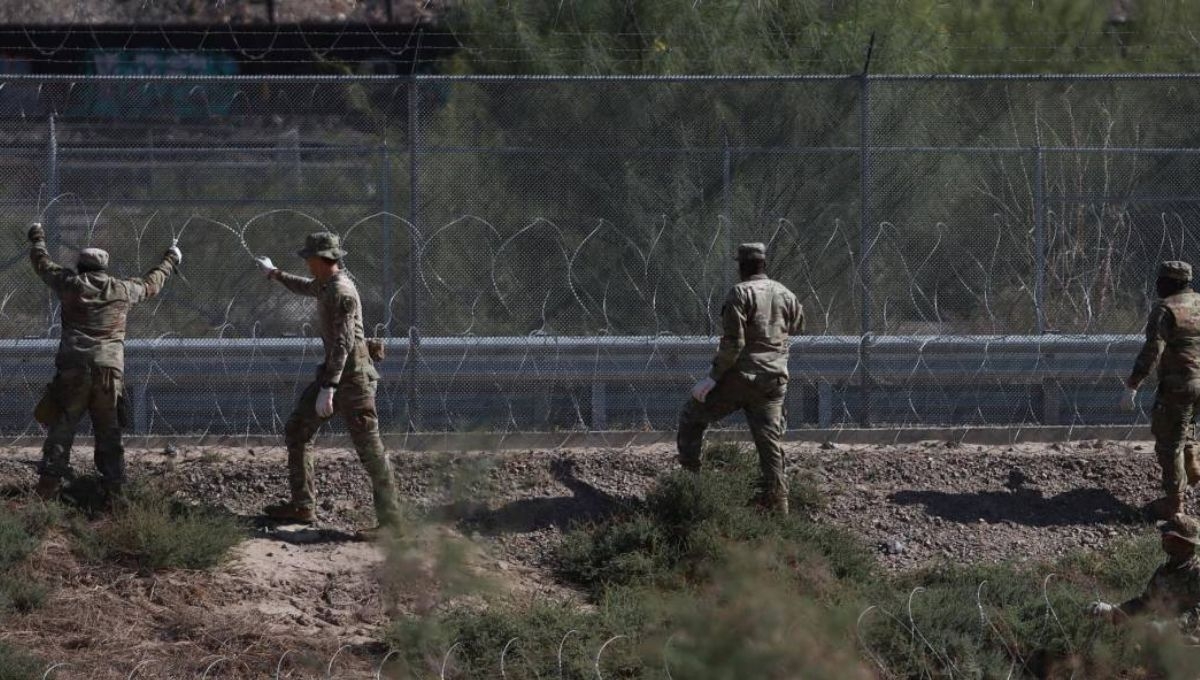 Texas evalúa blindar toda su frontera con México con alambre de púas