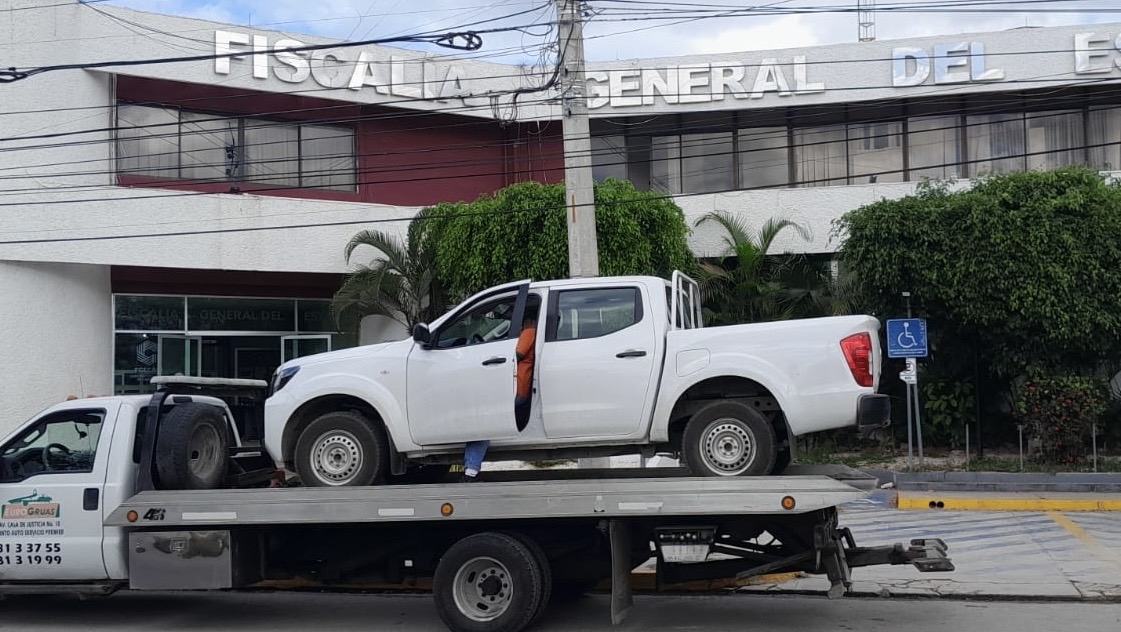 Fiscalía de Campeche recupera camioneta con reporte de robo