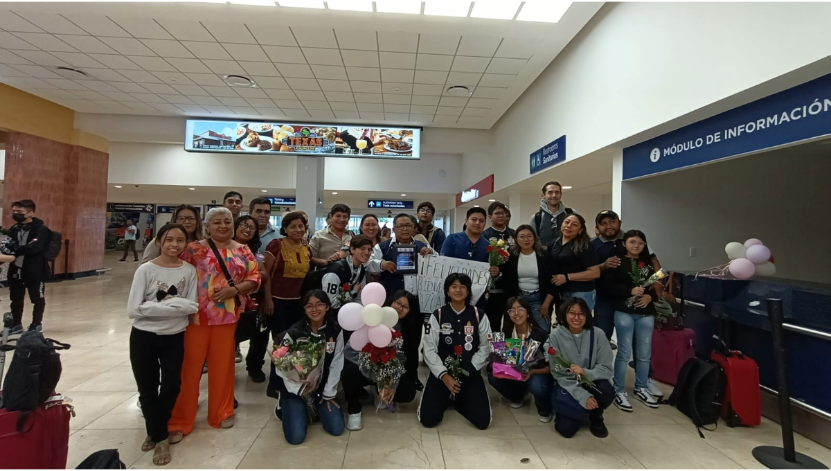 Estudiantes yucatecos ganan el segundo lugar en un concurso de robótica de la CDMX