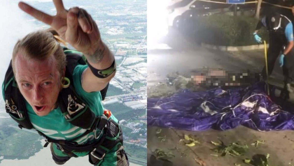 Paracaidista británico muere luego de tirarse de un edificio en Tailandia: VIDEO