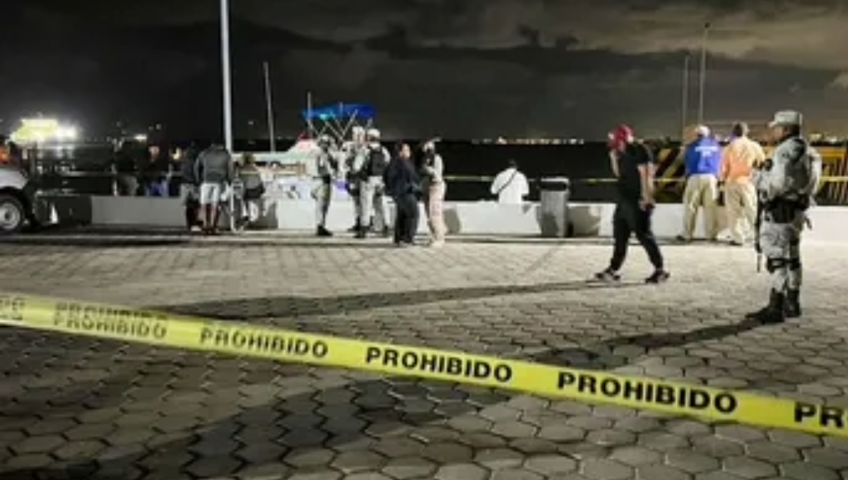 Así fue el hundimiento de una embarcación donde murieron cuatro turistas en Isla Mujeres