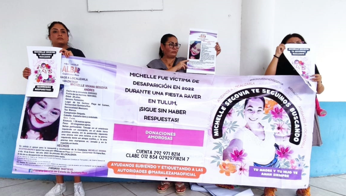 Madre de una joven desaparecida en Tulum denuncia ineficacia de FGE
