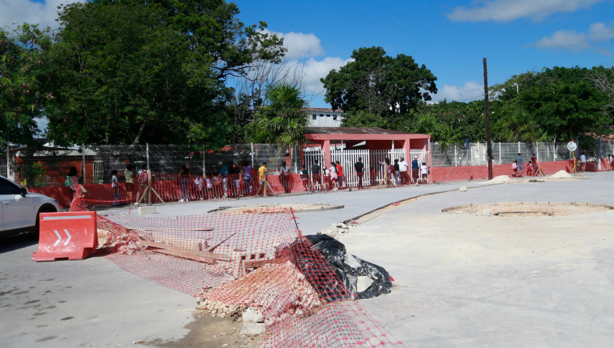 Remodelación del Parque de Las Palapas en Cancún, un 'dolor de cabeza' entre los vecinos