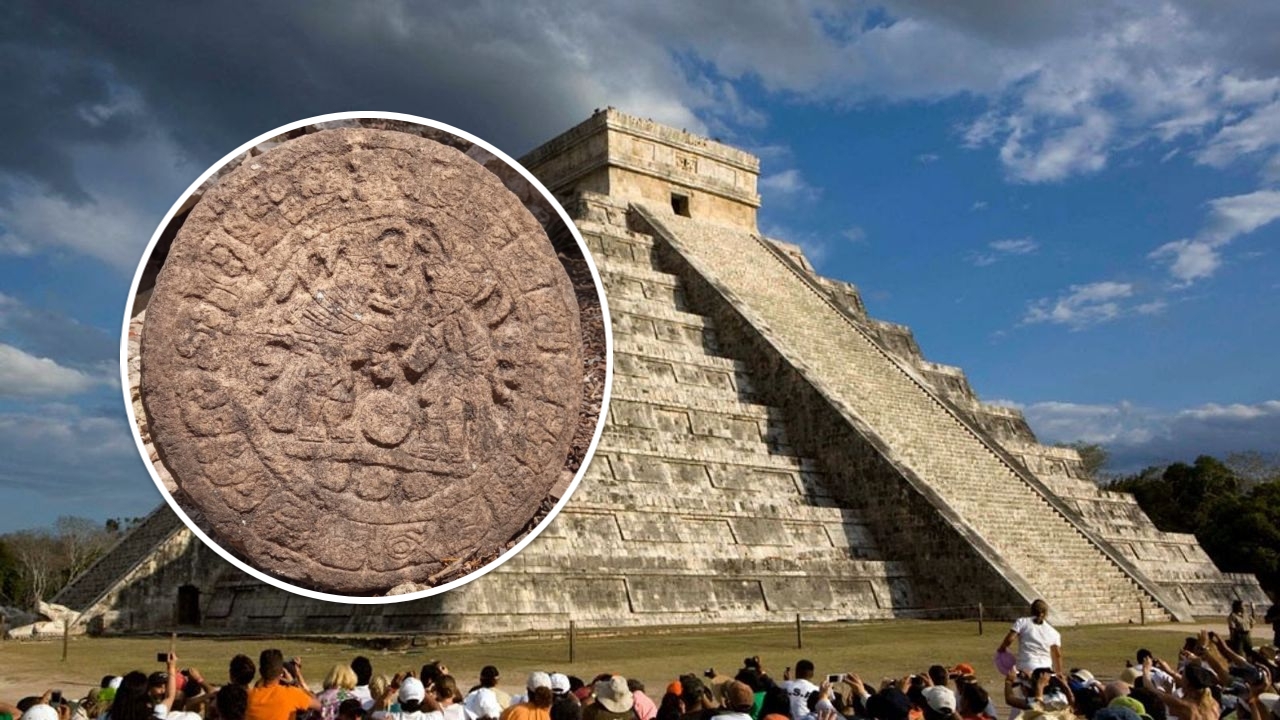 Así es el Disco de los Jugadores de Pelota, el mayor tesoro hallado en los trabajos del Tren Maya