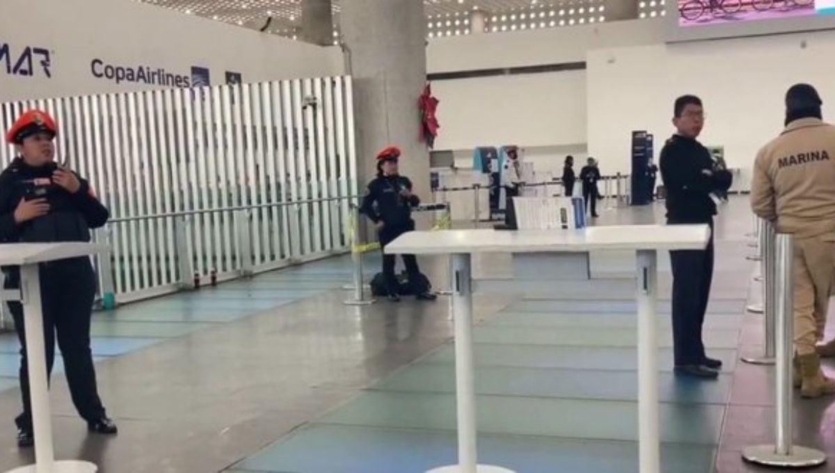 Apuñalan a hombre en el Aeropuerto Internacional de la Ciudad de México