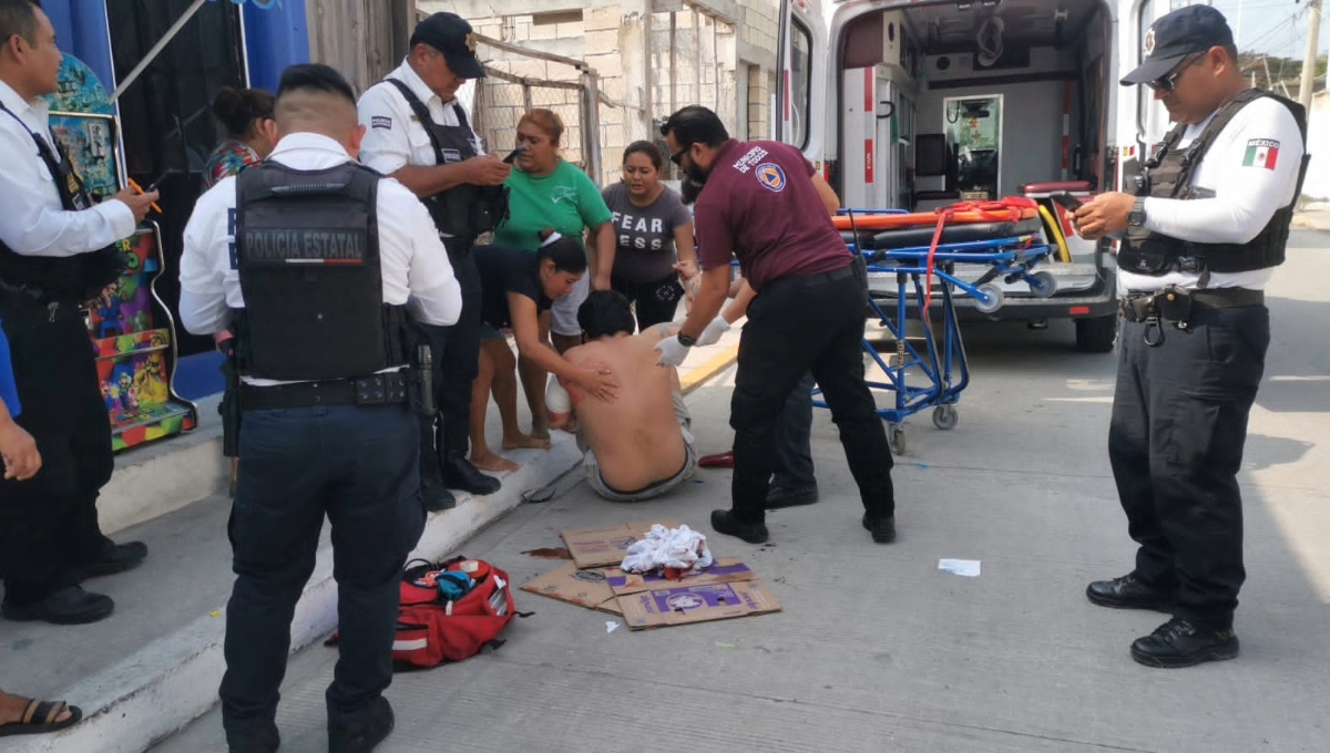 Pelea entre ebrios termina con un hombre apuñalado en Ciudad del Carmen