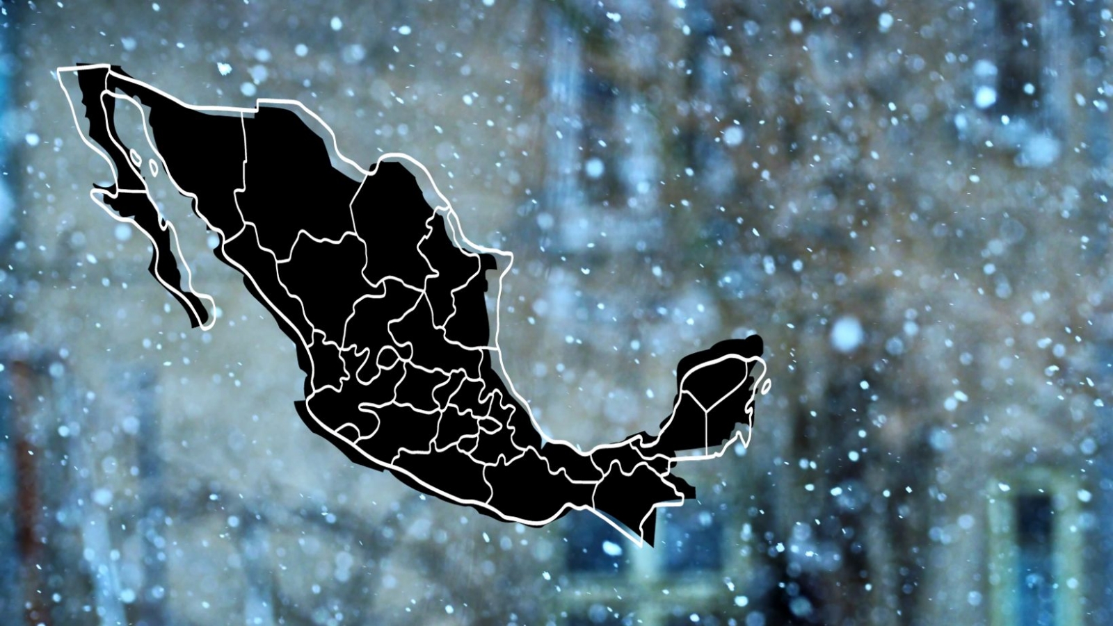 Entidades de México afectadas por el Frente Frío 24