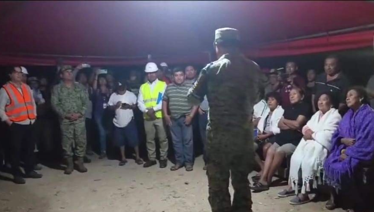 Tren Maya: Ejidatarios logran convenio con Sedena tras bloqueo de la estación Nuevo Xcan