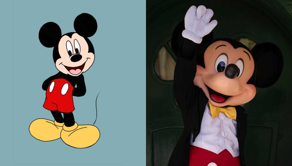 Así luciría Mickey Mouse como humano según la Inteligencia Artificial: FOTO