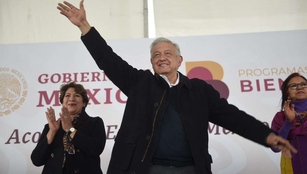 Andrés Manuel López Obrador visitó Acolman, Estado de México, para supervisar los Programas Sociales