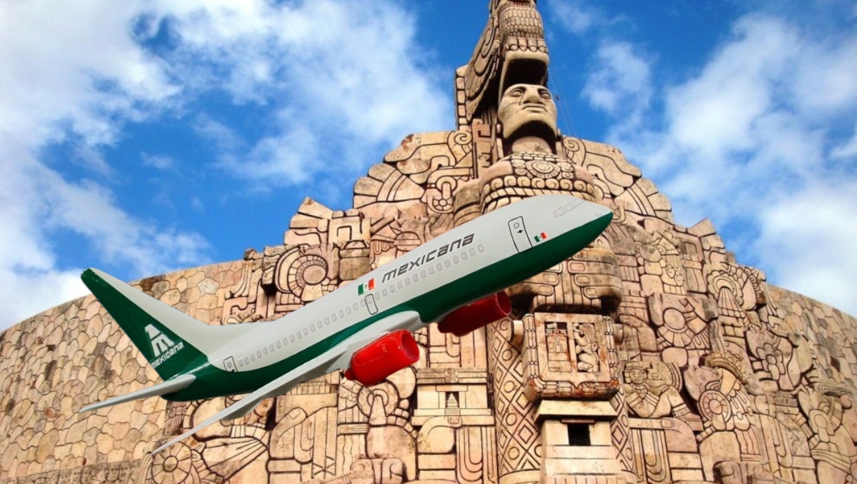 Mérida, el tercer destino con más demanda de vuelos con Mexicana de Aviación
