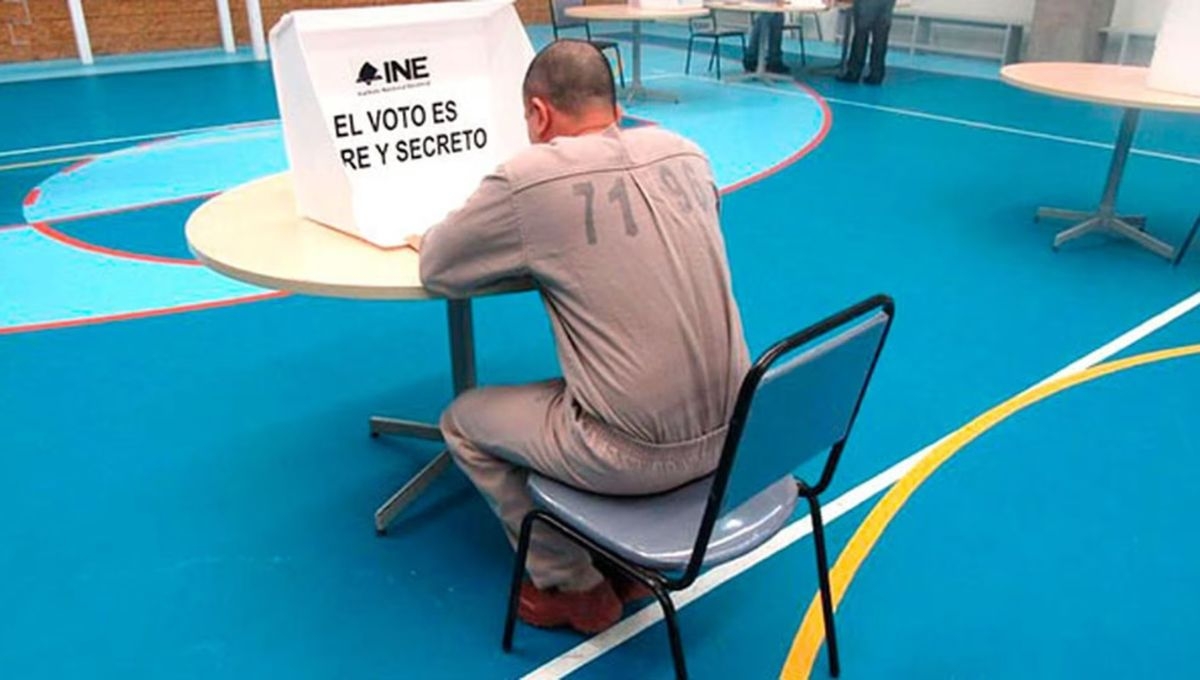 INE distribuyó formatos para votar a personas recluidas en 3 estados