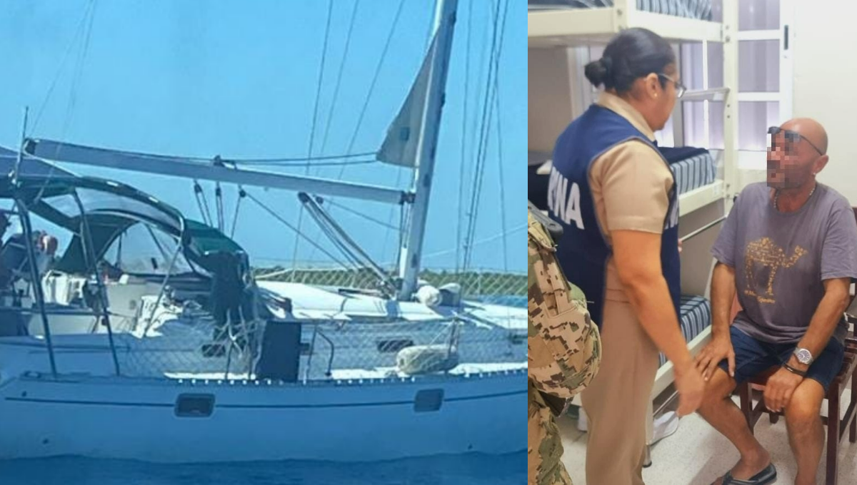 Rescatan a dos turistas franceses a la deriva en Mahahual, Quintana Roo