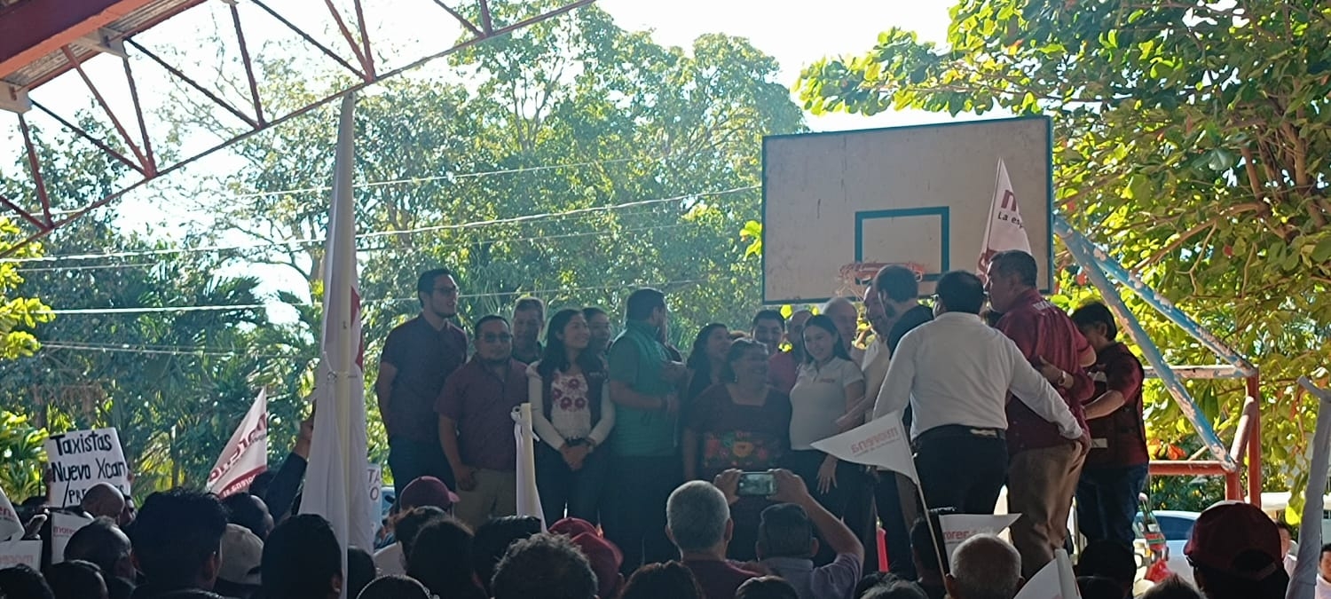 El candidato Ismael Moguel es el candidato de Morena que busca la presidencia de Lázaro Cárdenas