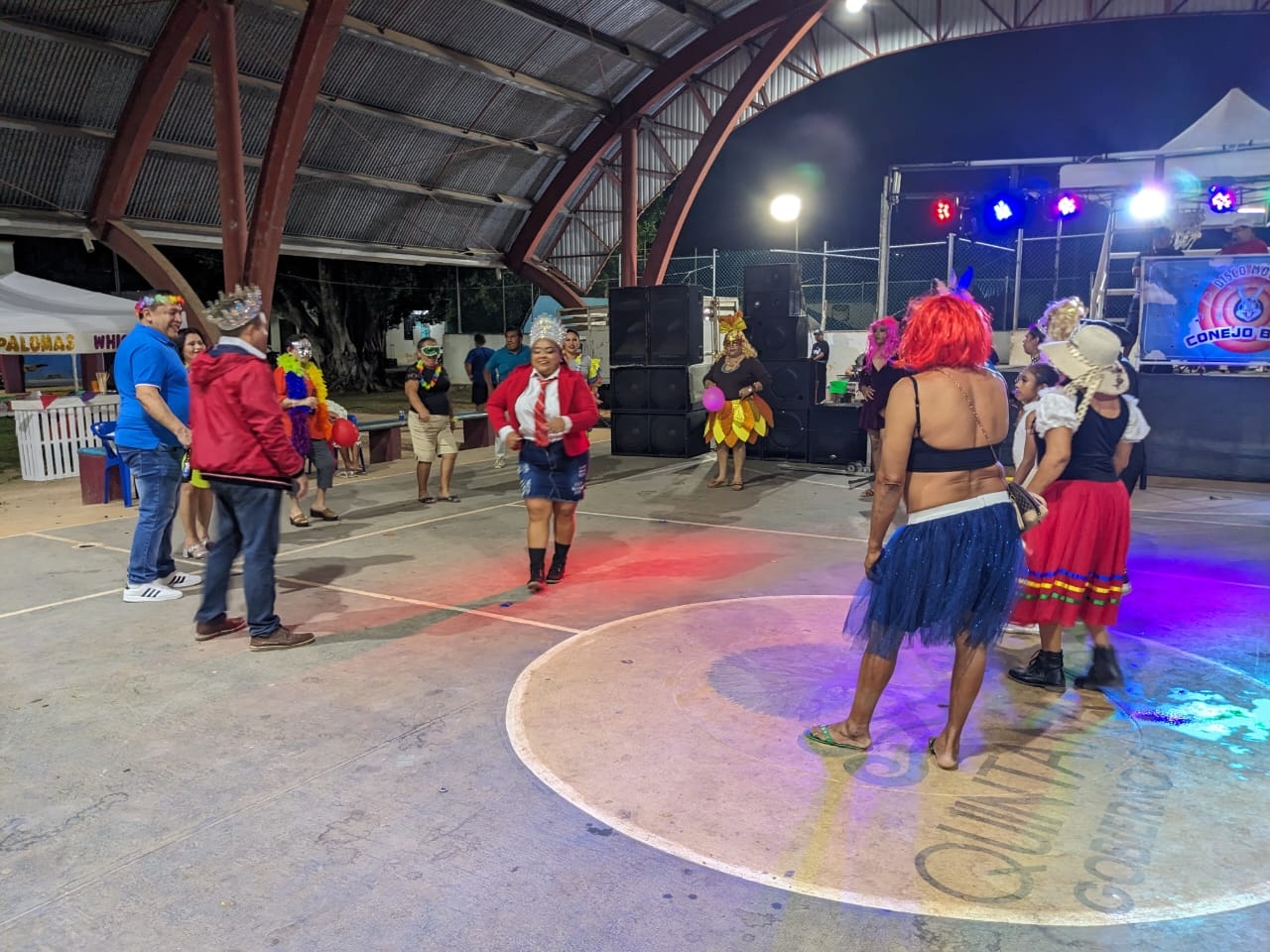 Celebran tercer día de carnaval en La Presumida, José María Morelos