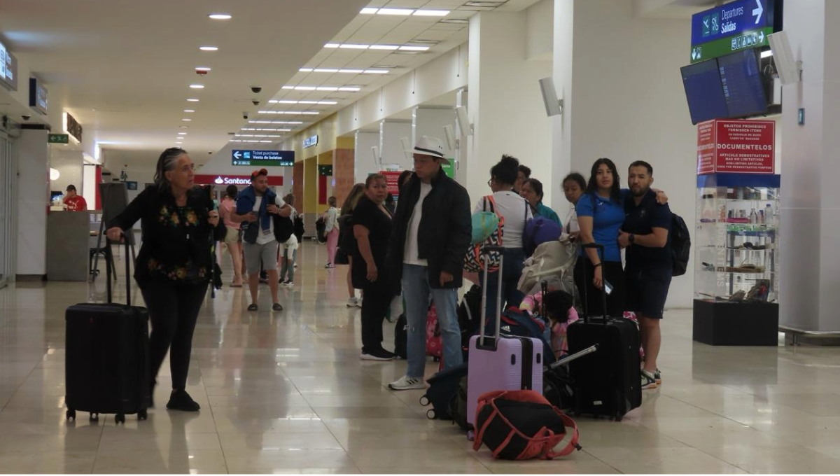 Aeropuerto de Mérida opera con seis vuelos adelantados este lunes