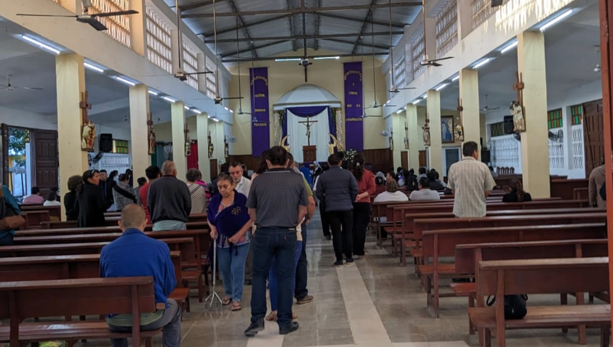 Miércoles de Ceniza: Celebran primera misa de la Cuaresma en la Zona Maya de Quintana Roo