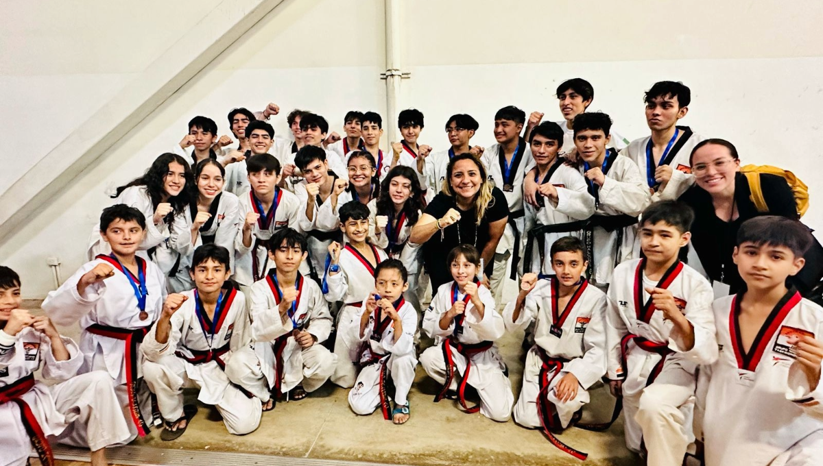 Grupo Halcones Taekwondo de Ciudad Caucel domina fase estatal con 11 medallas