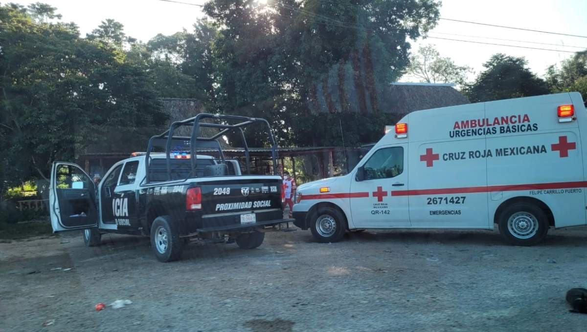 Paramédicos de la Cruz Roja atendieron al hombre de 61 años, pero ya no tenía signos vitales