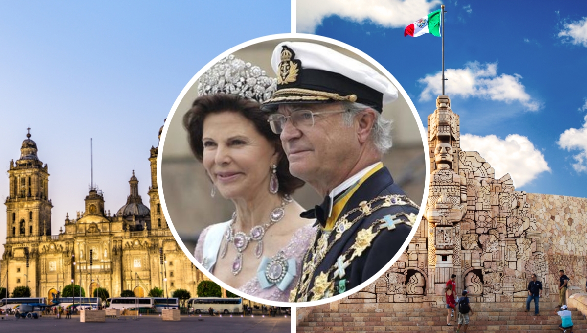 En su visita, el rey Carlos XVI Gustavo de Suecia y la reina Silvia visitarán CDMX y Yucatán
