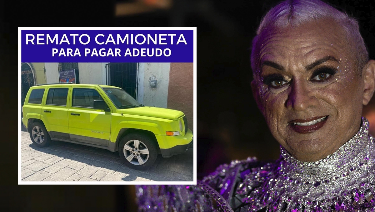 Rey Gay del Carnaval de Campeche vende su camioneta para pagar deudas