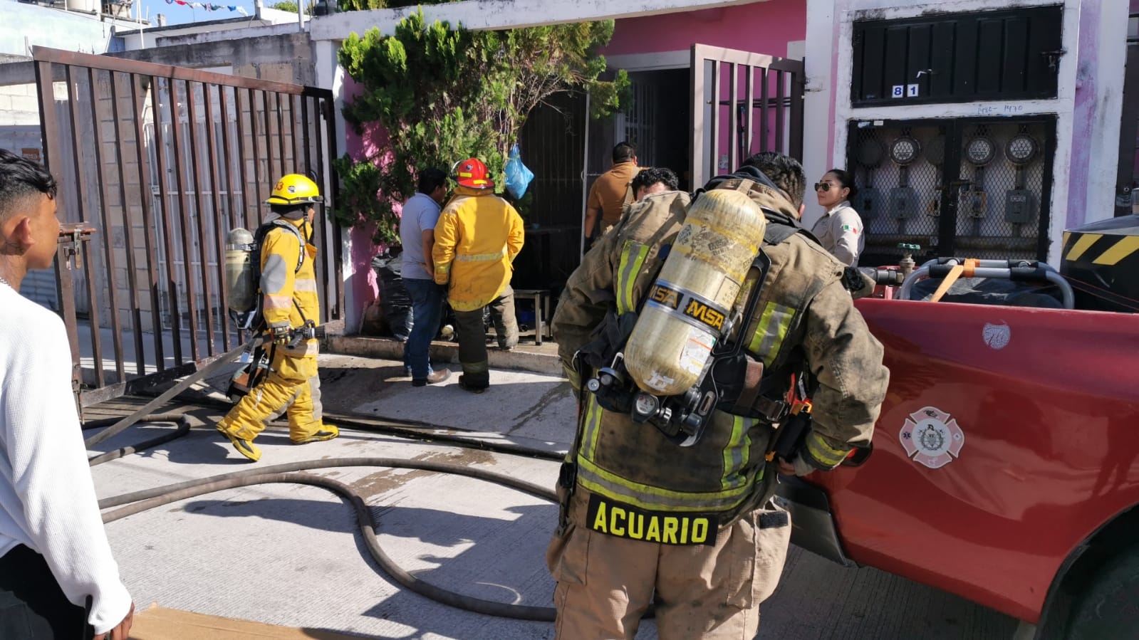 El incendio se propició debido a las fuertes temperaturas