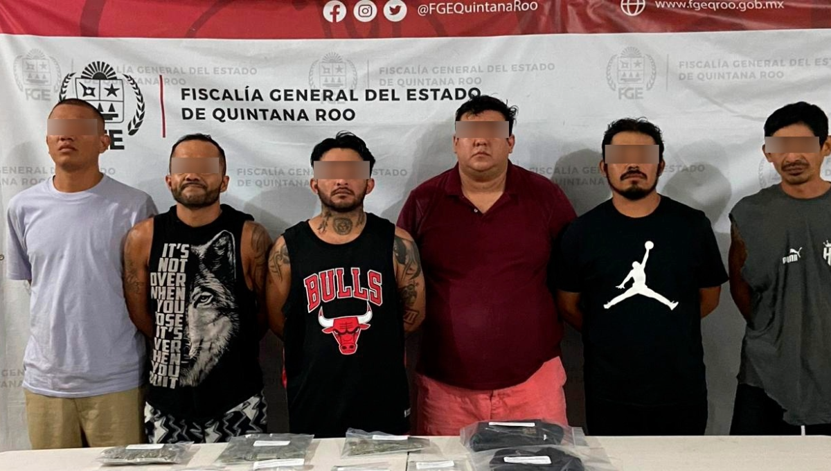 Capturan a una presunta banda criminal en Cancún
