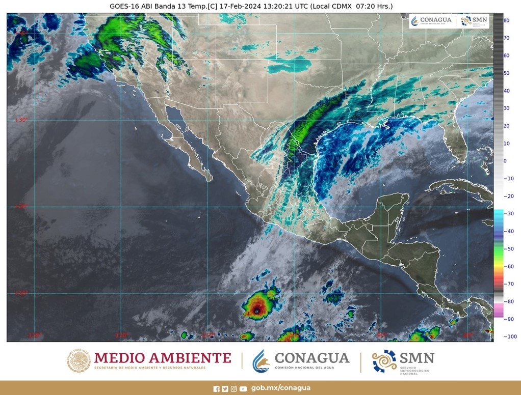 Pronostican lluvias intensas y muy fuertes en nueve entidades de México