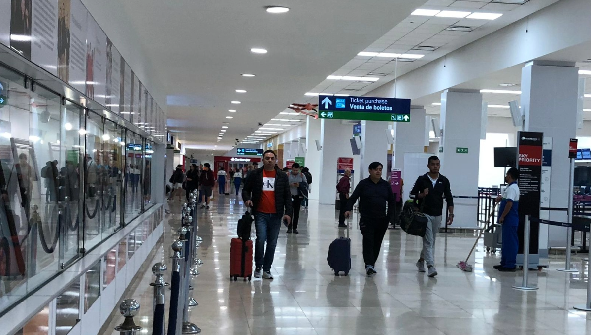 Aeropuerto de Mérida, sin afectaciones por el paso del Frente Frío 35