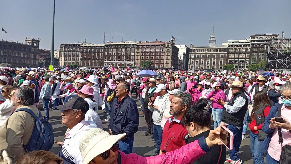 Gobierno de CDMX confirma baja asistencia durante la Marcha por Nuestra Democracia