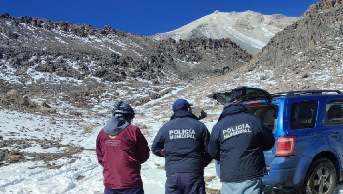 Rescatan a alpinistas que estaban varados en el Pico de Orizaba