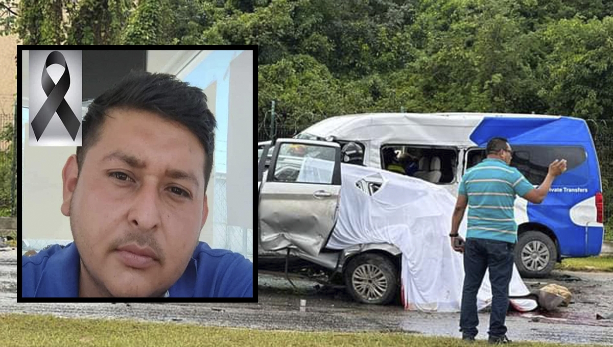 Despiden a campechano víctima del fatal accidente en la vía Puerto Aventuras-Tulum