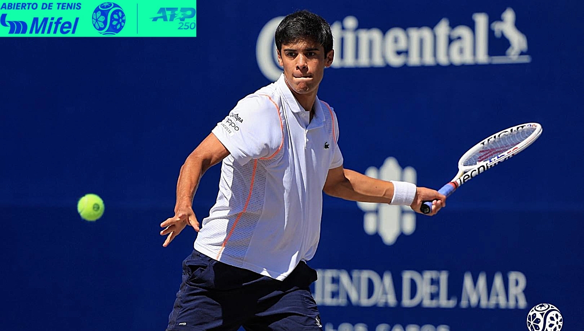 El tenista yucateco Rodrigo Pacheco jugará el Abierto de Los Cabos; ¿Cuándo y a qué hora?