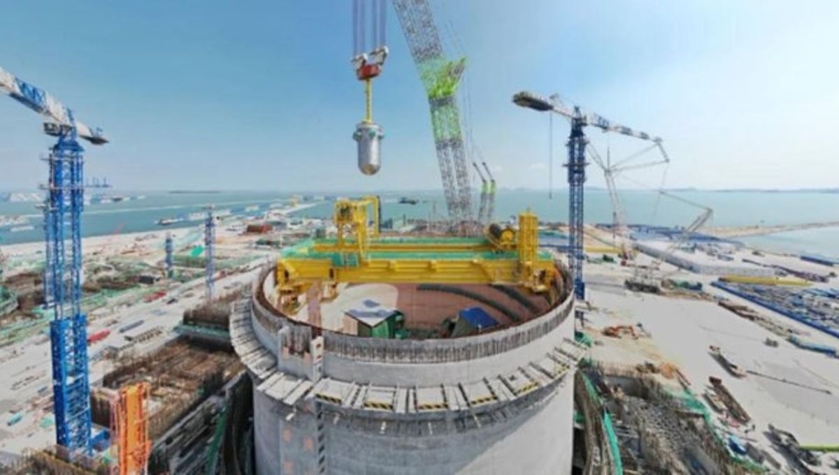 China comenzó la construcción de una planta nuclear que tendrá 6 reactores