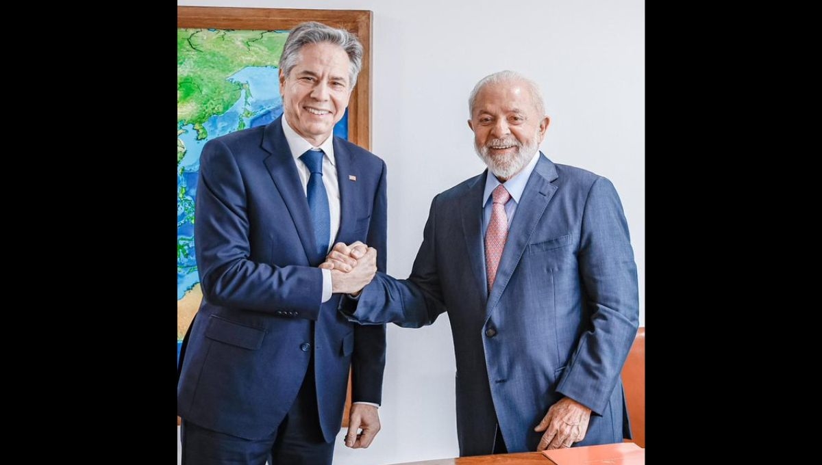 Antony Blinken señala a Luiz Inácio Lula su desacuerdo con expresiones contra Israel