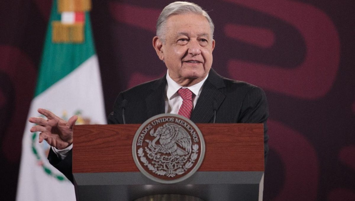 Andrés Manuel López Obrador encabeza este viernes 23 de febrero, la conferencia mañanera desde desde Palacio Nacional