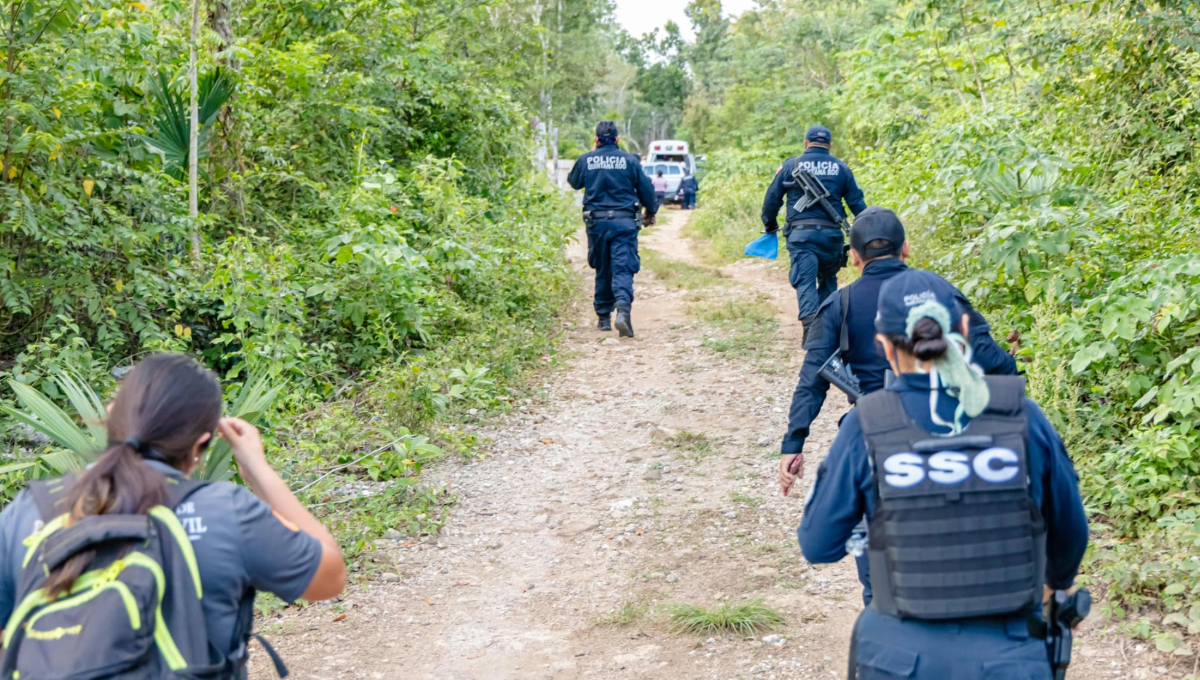 Elementos de Protección Civil y Bomberos desplegaron un operativo de búsqueda, junto con el personal de la Secretaría de Seguridad Ciudadana.