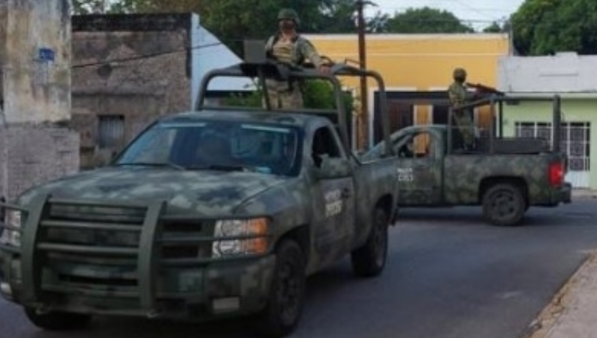 El Ejército se encuentra atendieron el reporte de una granada en Mérida