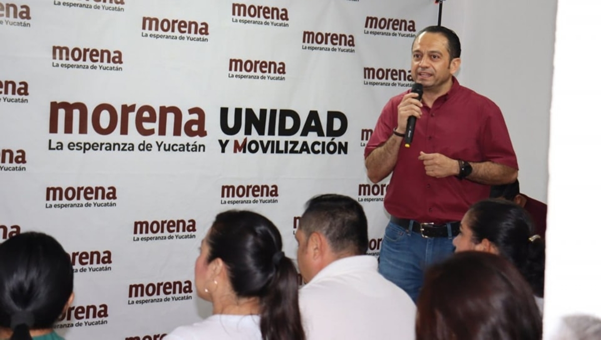 Omar Pérez, secretario General de Morena en Yucatán aseguró que el 'saboteo' del PAN en Kanasín es por temor a la víctoria de Claudia Sheinbaum