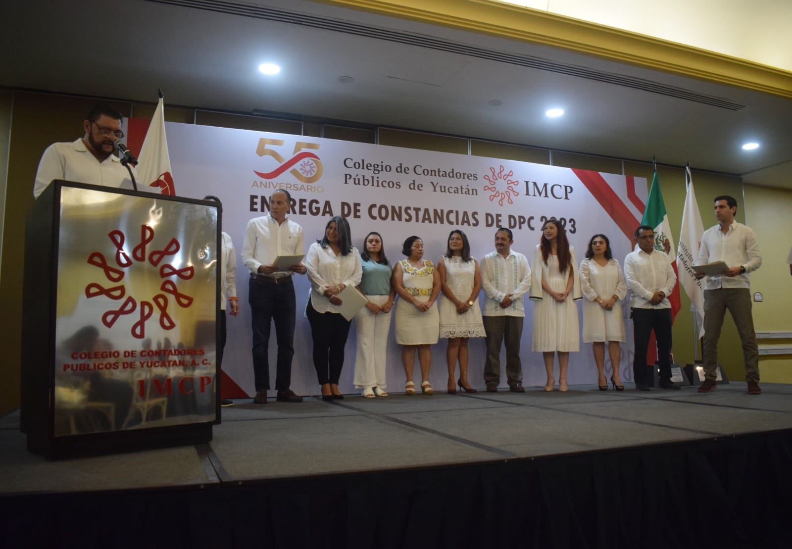 Colegio de Contadores de Yucatán celebra 55 años de su fundación