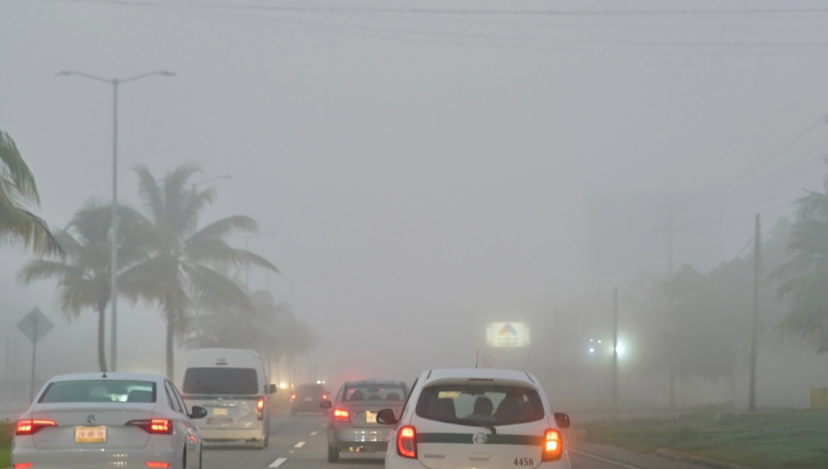 Estas condiciones podrían afectar la visibilidad en carreteras y áreas urbanas