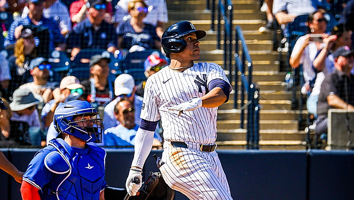 Juan Soto, beisbolista dominicano, pega jonrón de tres carreras en su debut con New York Yankees