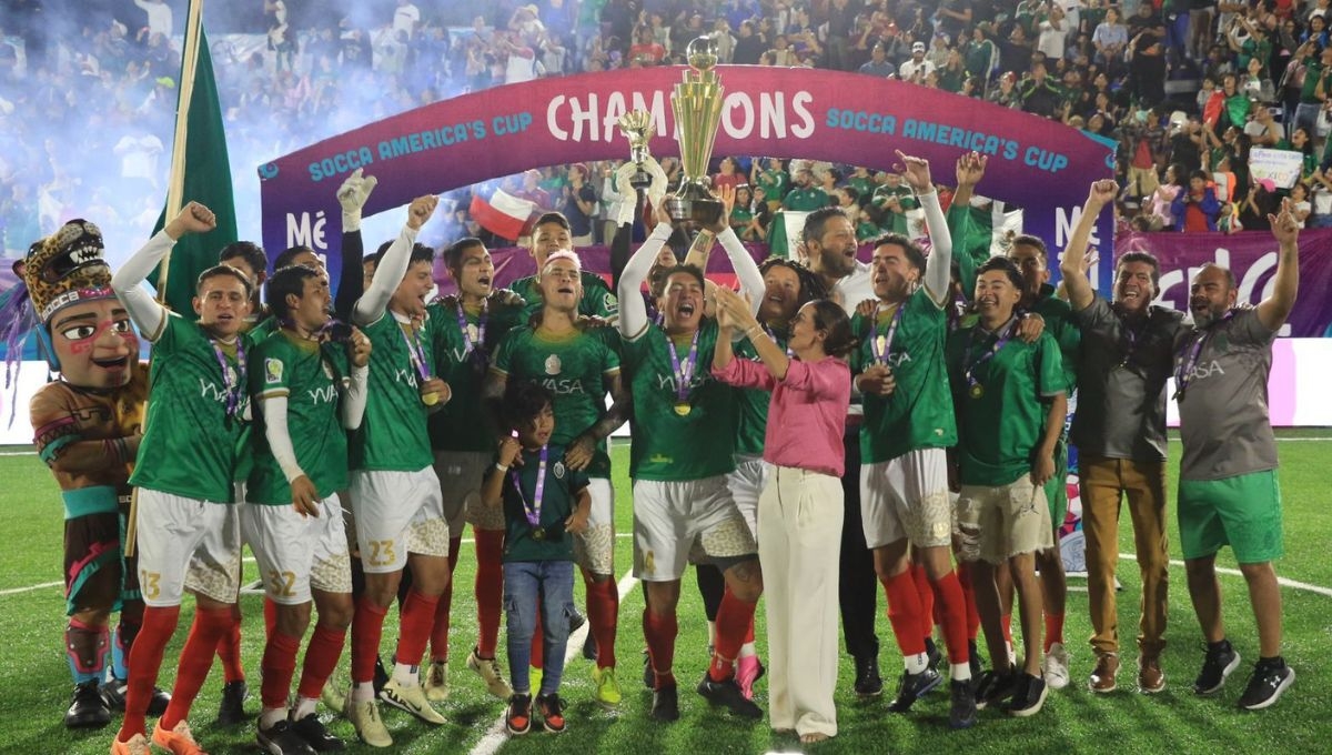 La Selección Mexicana se consagró en Cancún