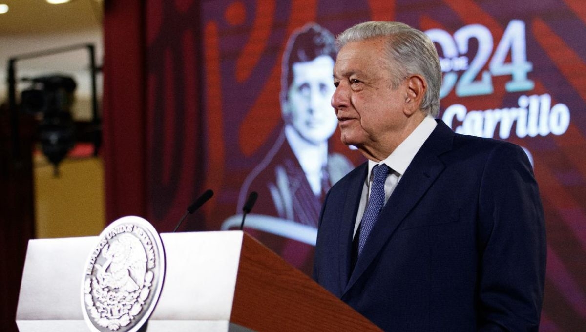 Andrés Manuel López Obrador encabeza este lunes 26 de febrero, la conferencia mañanera desde desde Palacio Nacional