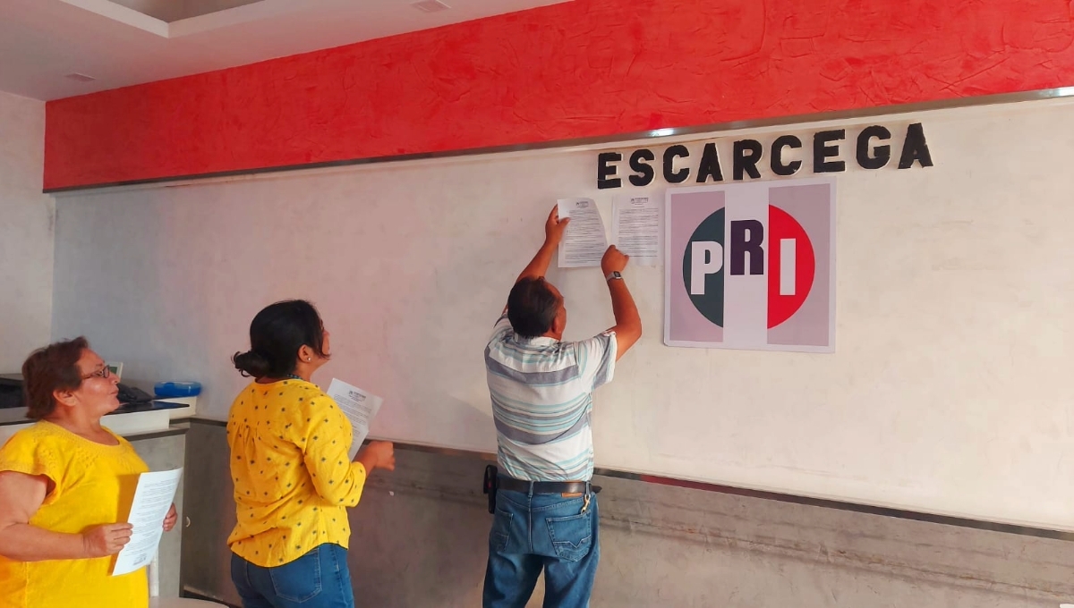 A la deriva el PRI tras renuncia de su dirigente municipal en Escárcega, Campeche