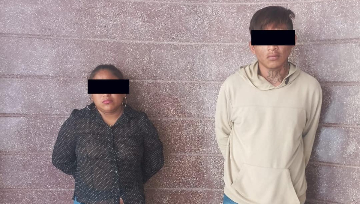 La pareja fue detenida por presunto hecho delictivo en Campeche