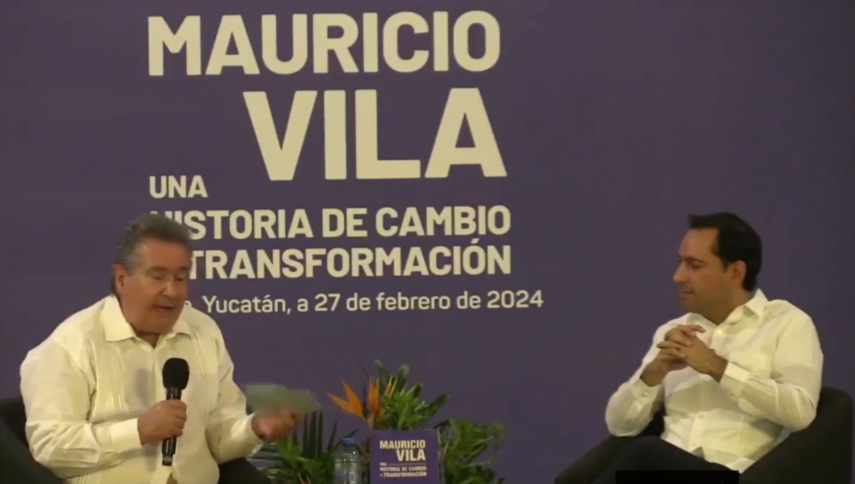 Mauricio Vila, gobernador de Yucatán, presenta su libro 'Una Historia de Cambio y Transformación': EN VIVO
