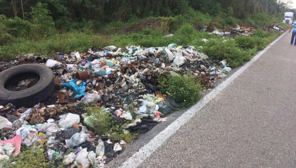 Basureros clandestinos, un problema de salud y ambiental en Sabancuy, Campeche