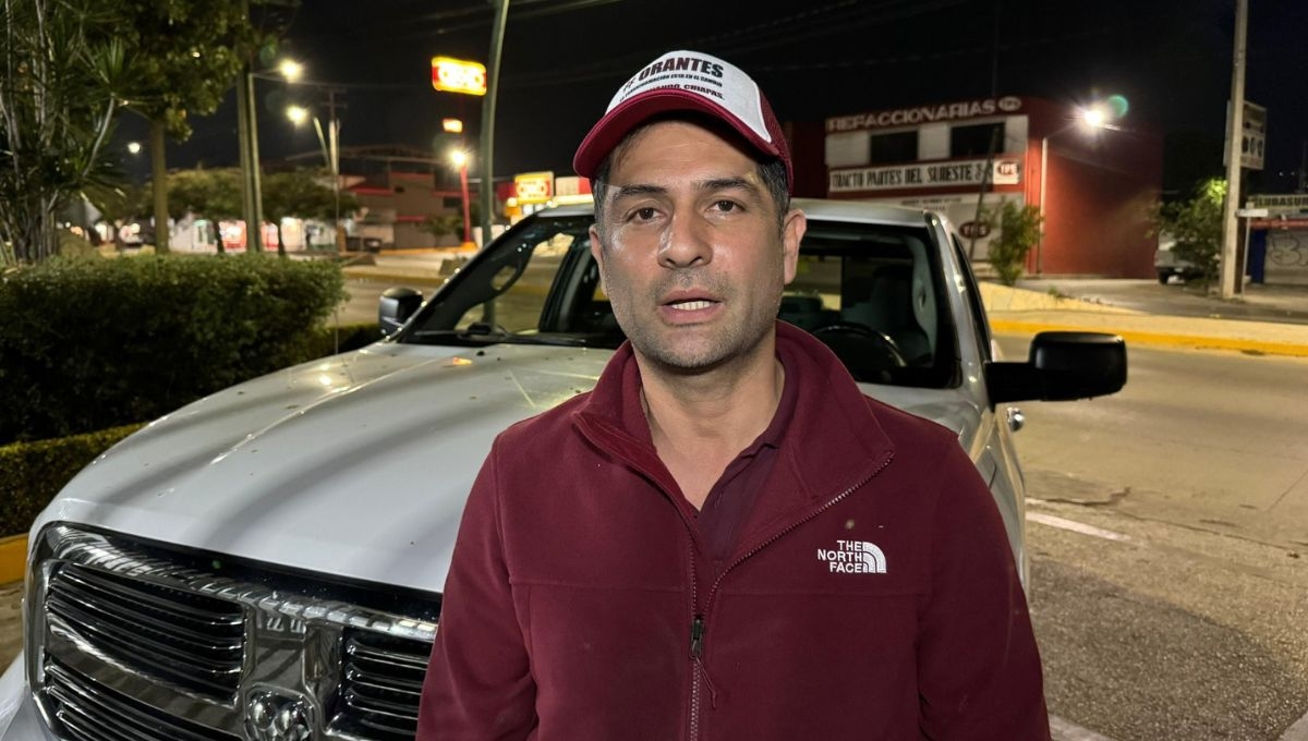 Gabriel Orantes, precandidato a alcalde en San Fernando, Chiapas seguirá activo pese a atentado