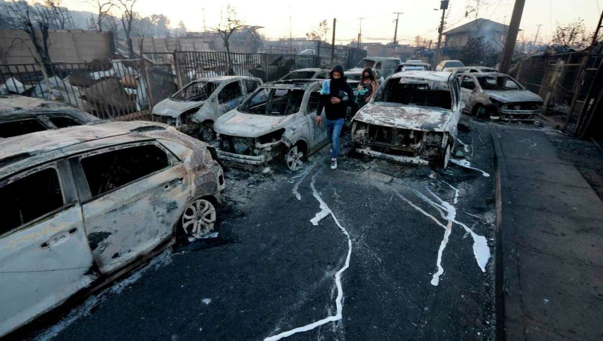 Los incendios forestales que han azotado a la región de Valparaiso en Chile durante las últimas horas, ya han dejado al menos 19 muertos
